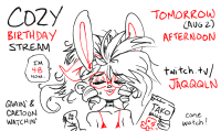 Birthday Stream Card